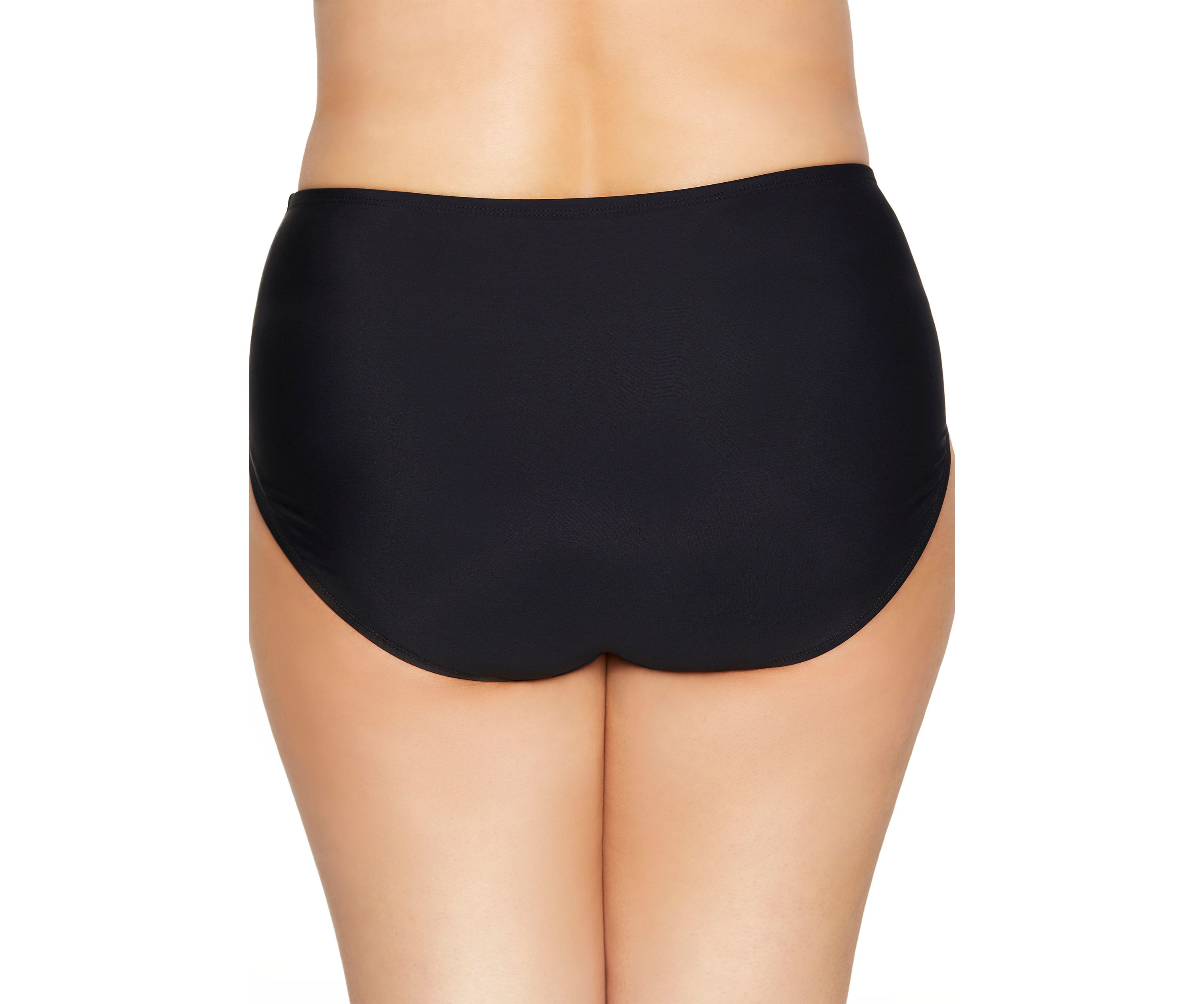 Plus Size Center Shirred Briefs 