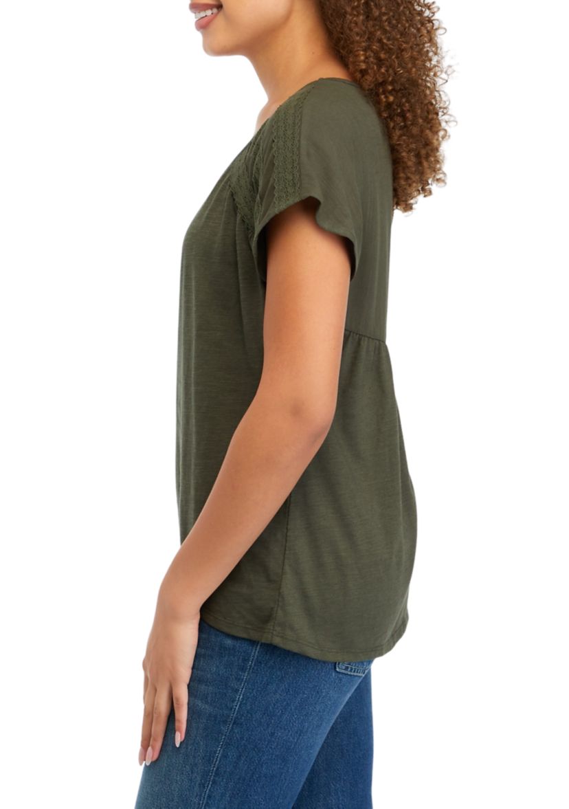Slub Knit Top