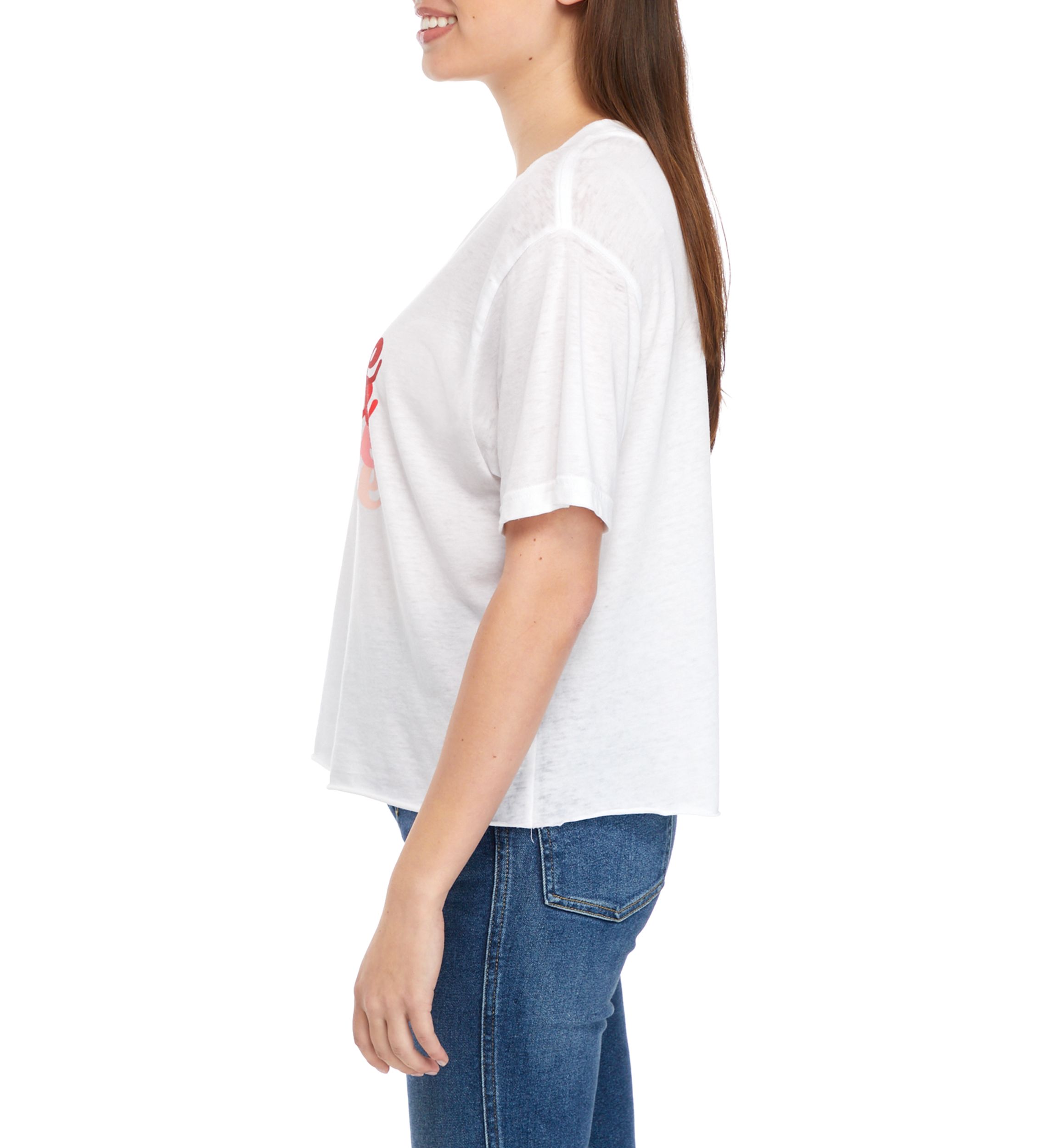 Juniors Short Sleeve Be Mine Graphic T-Shirt