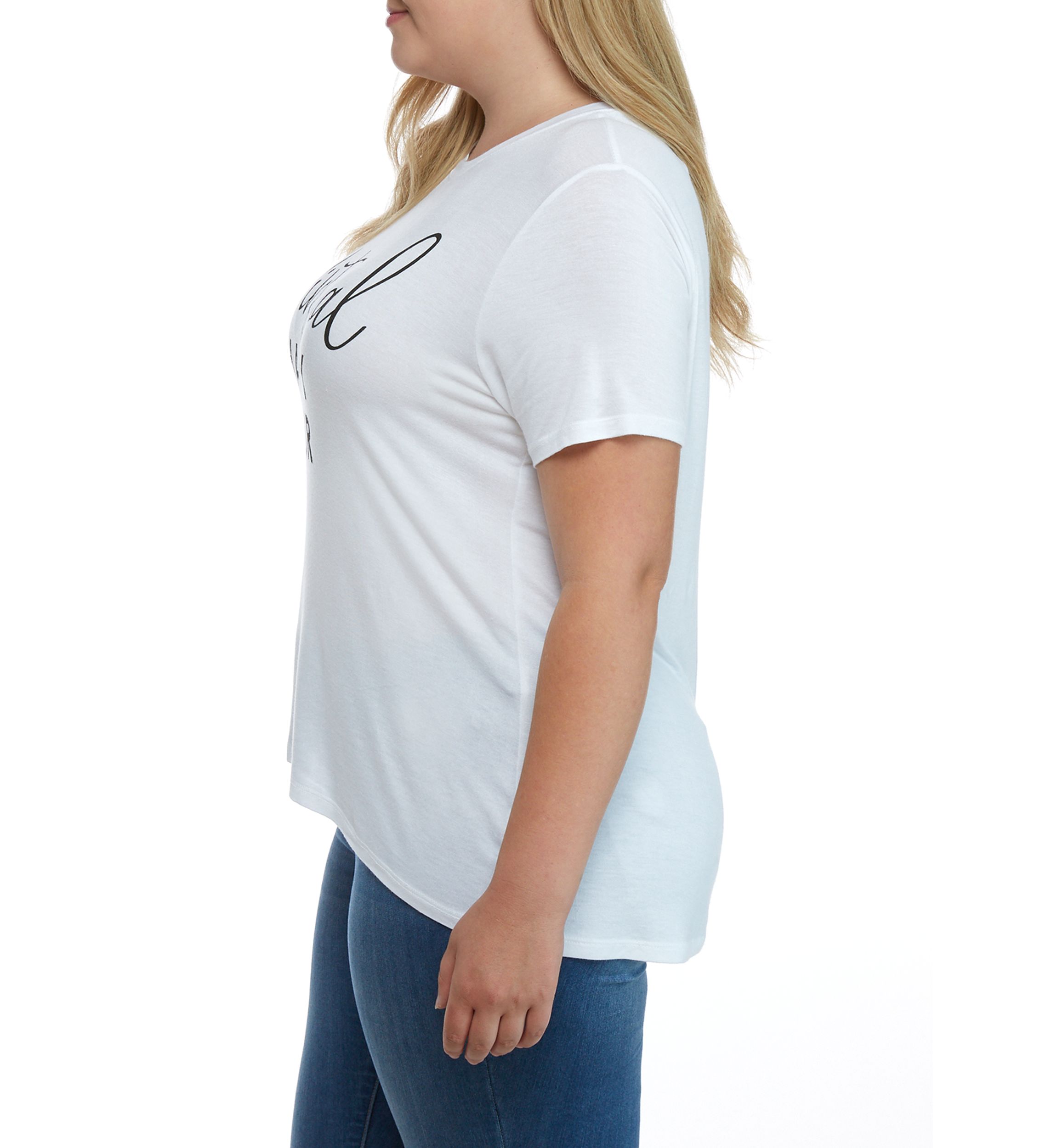 Plus Size Virtual Happy Hour Graphic T-Shirt