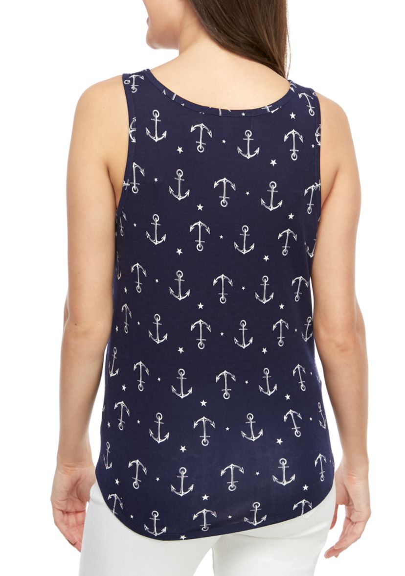 Anchor Tank with Knot Front