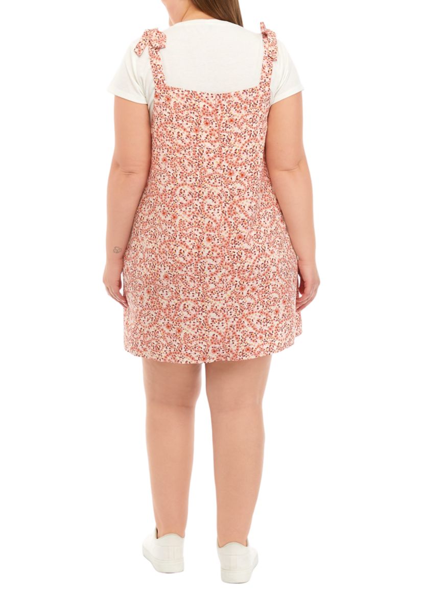  Plus Size Twofer Dress 