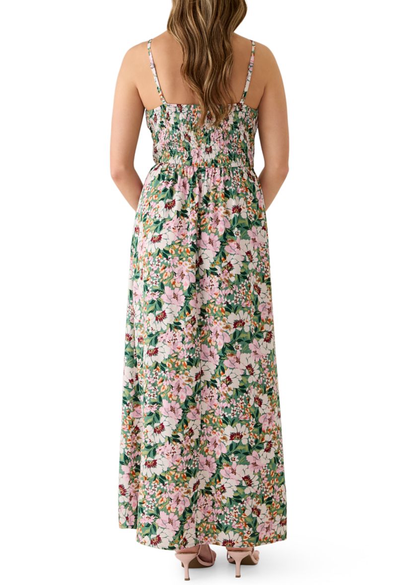 chinese dress ladies Silver Olive Maxi Dress - Tiered Cami Maxi Dress