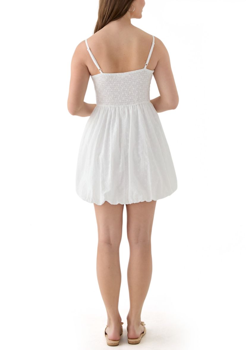 Womens Bubble Skirt Mini Dress