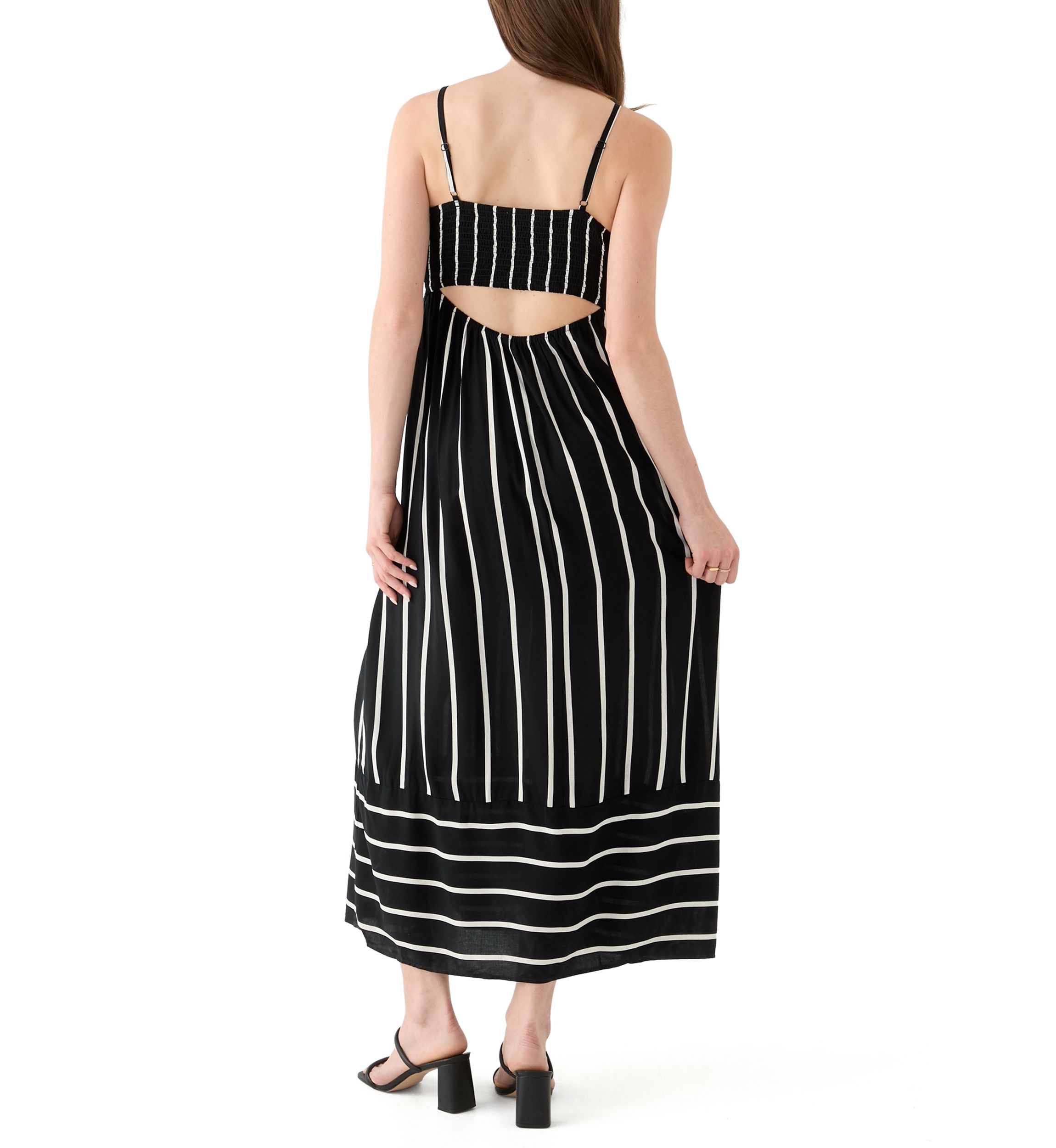 Womens Printed Rayon Challis Linen Maxi Dress