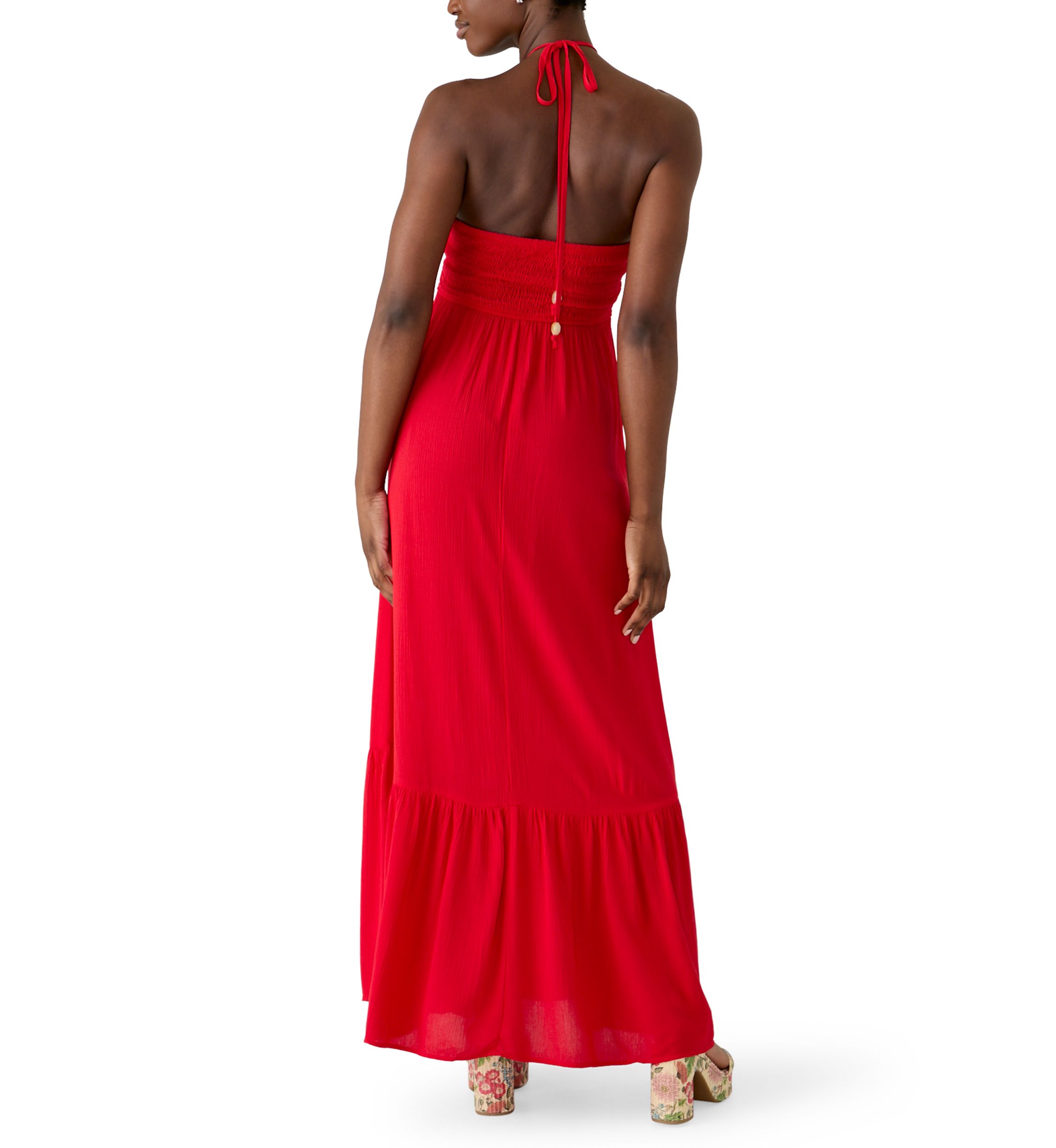 maxi dress satin Multicolor Floral Satin Pleated One Shoulder Maxi Dress – PinkBlush main image 1