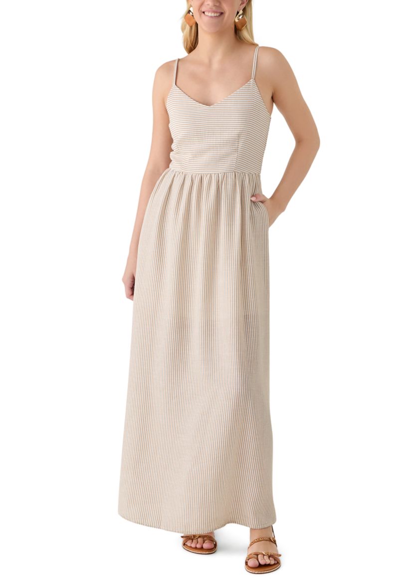 hudson maxi dress June & Hudson Women's Square Neck Cami Maxi Dress