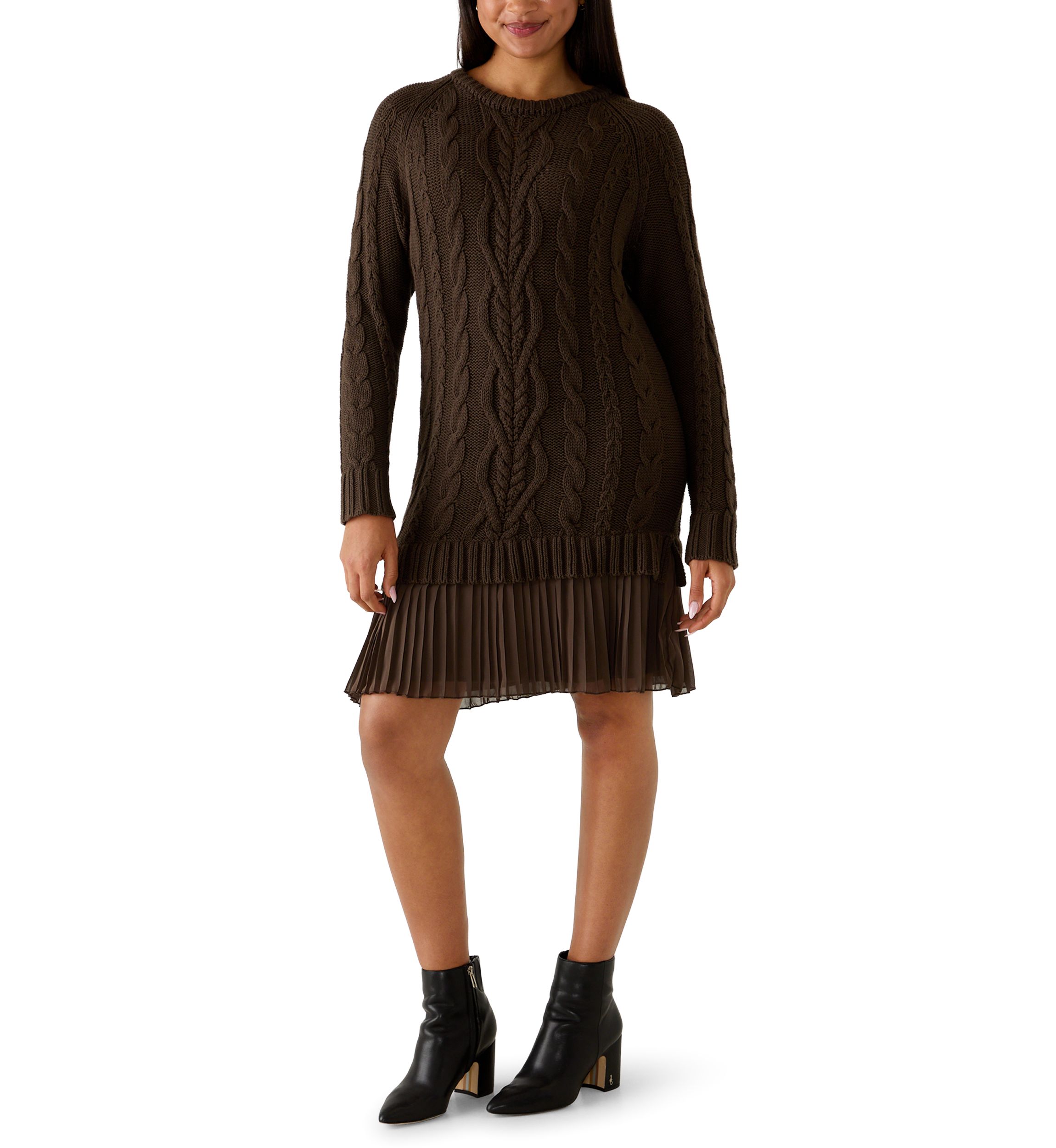 free people hudson puff sleeve knit dress Women's June Dresses dress_type_Mermaid
