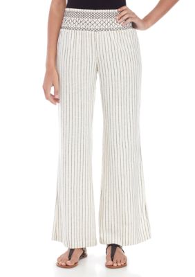 indigo rein striped pants