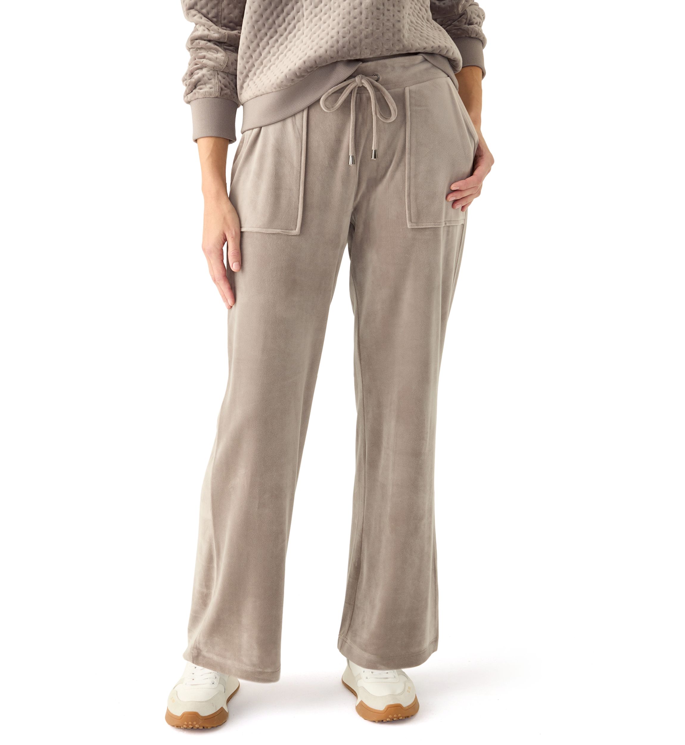 Womens Cargo Pork Chop Pocket Pants
