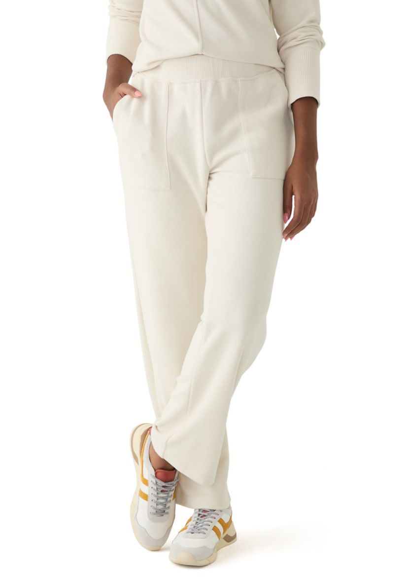 Womens Straight Patch Pocket Pants