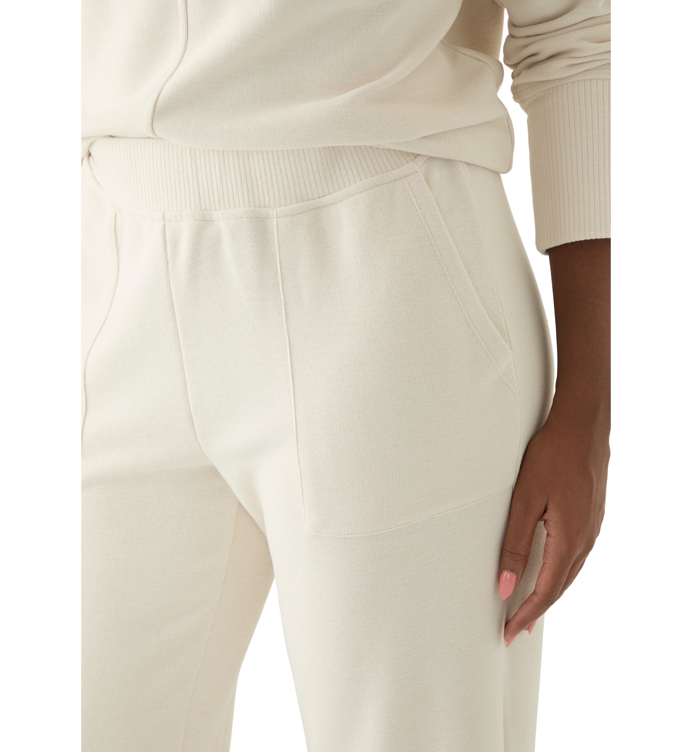 Womens Straight Patch Pocket Pants