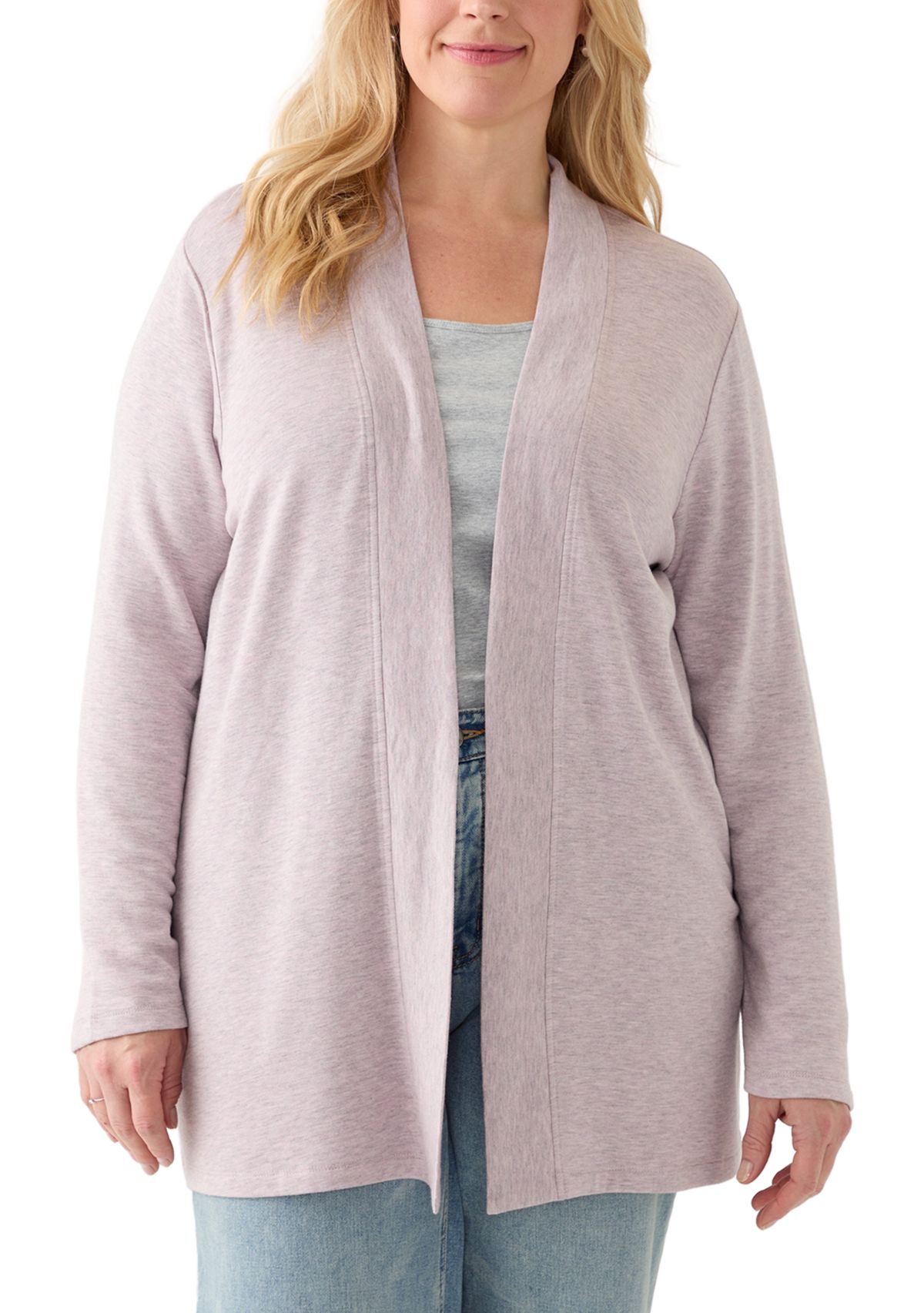 Plus Size Easy Cardigan 