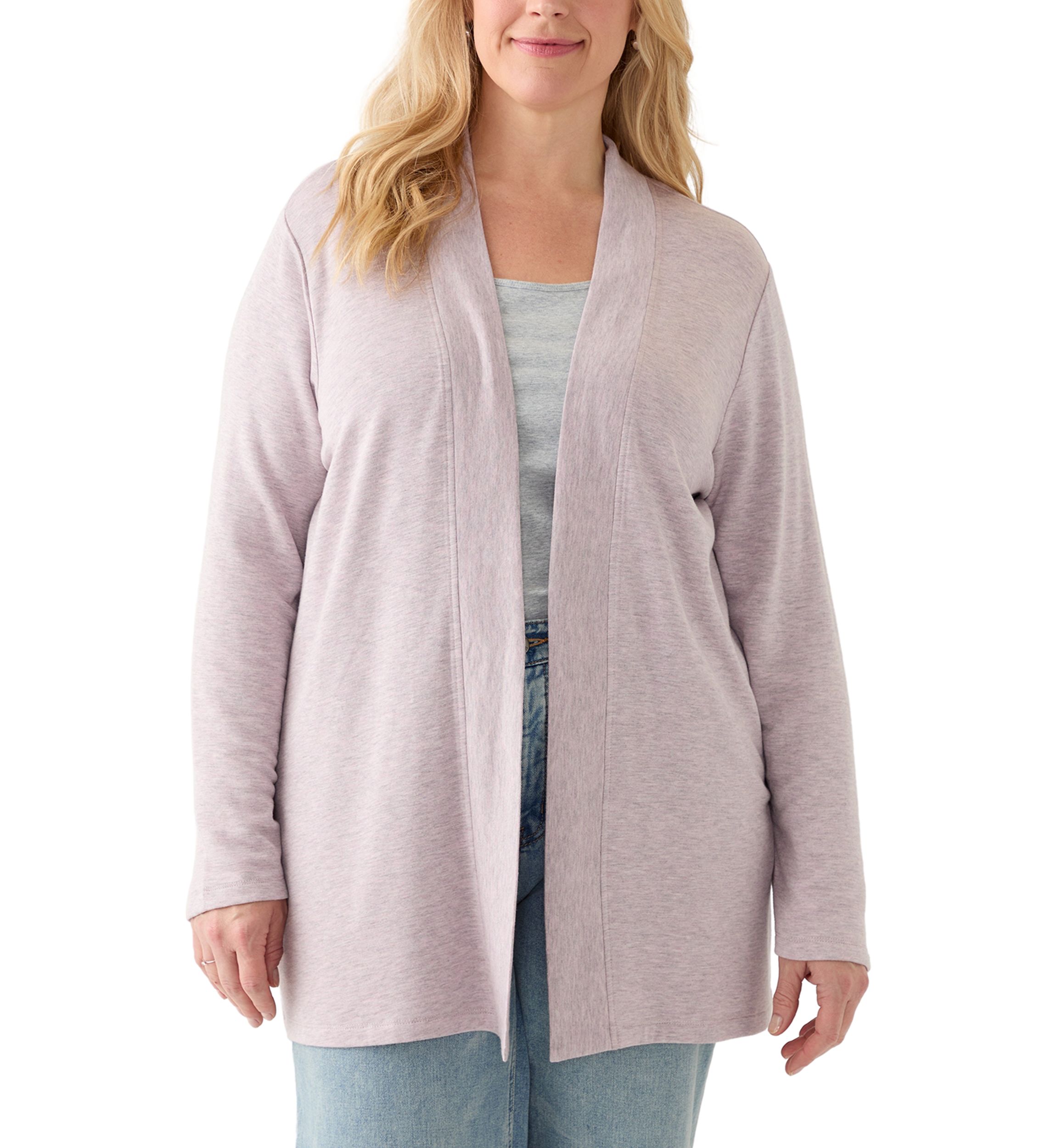 Plus Size Easy Cardigan 
