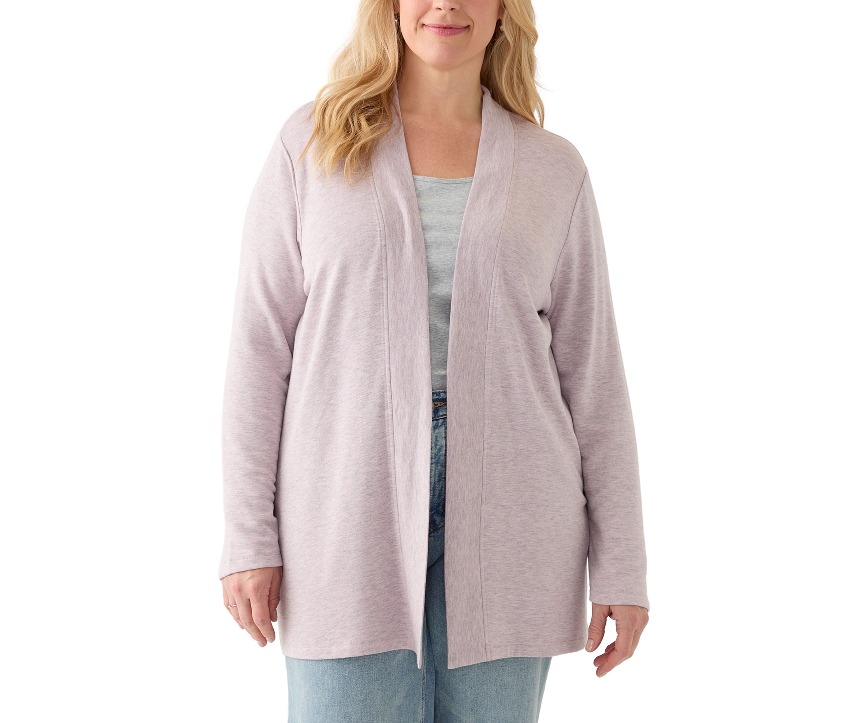 Plus Size Easy Cardigan 