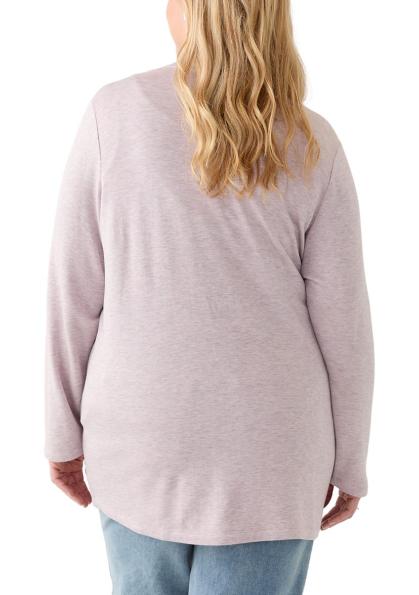 Plus Size Easy Cardigan 