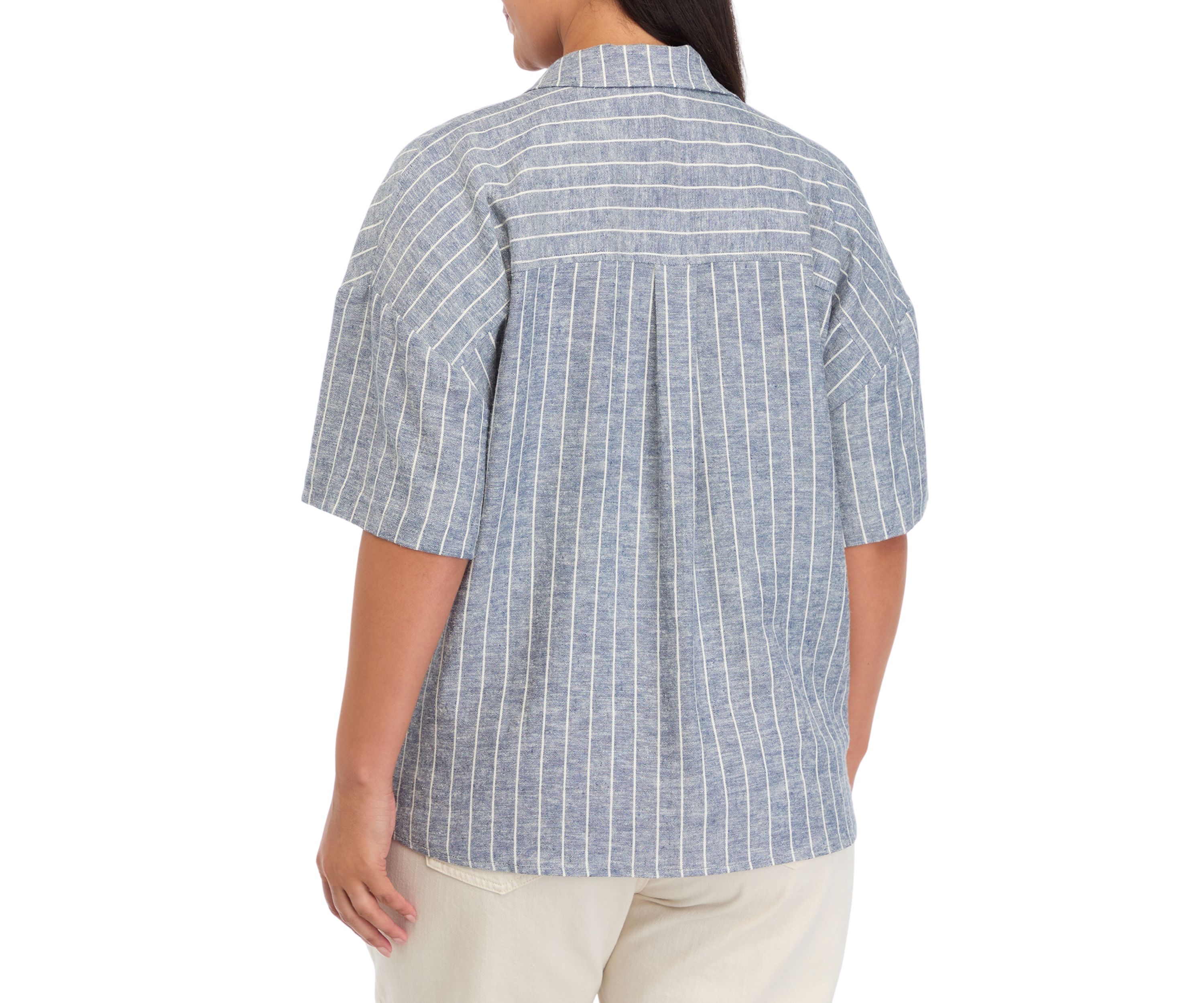 Plus Size Wrap Twist Front Top