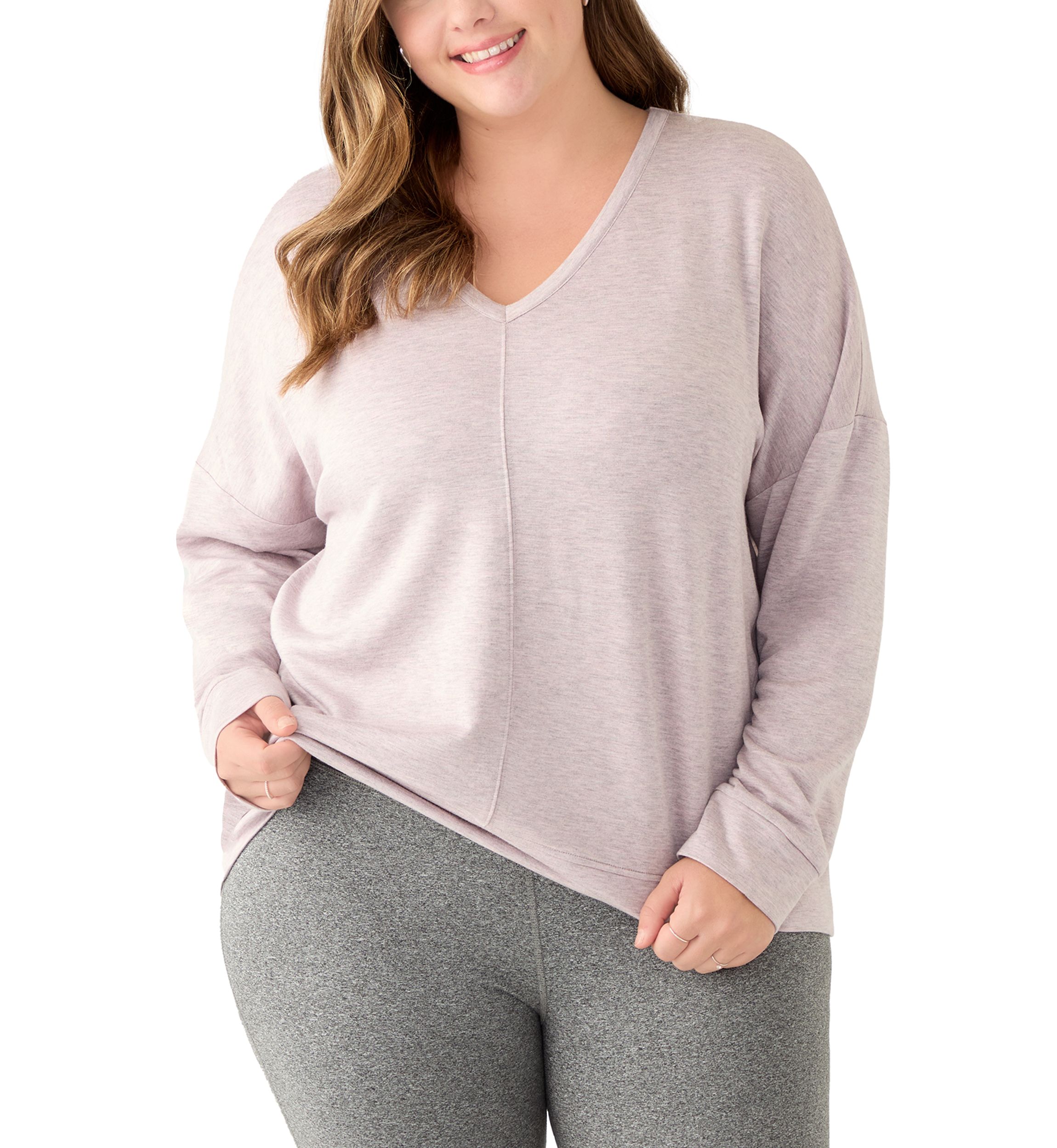 Plus Size Terry Knit Top