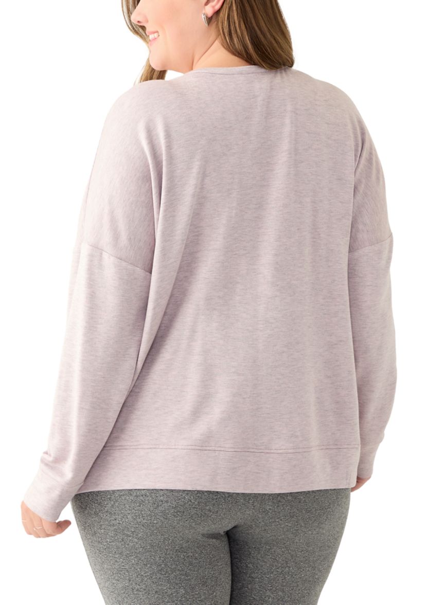 Plus Size Terry Knit Top