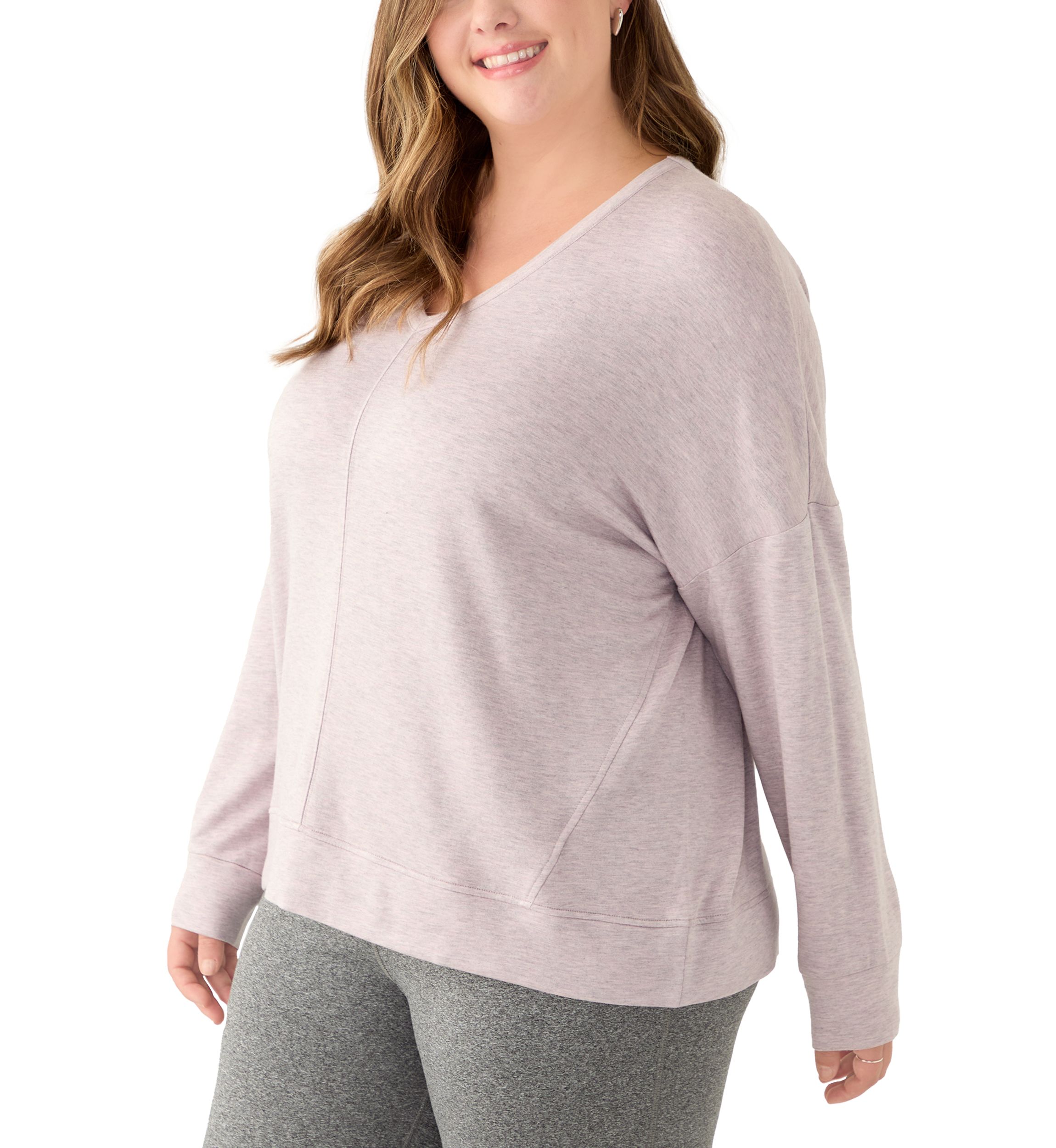 Plus Size Terry Knit Top