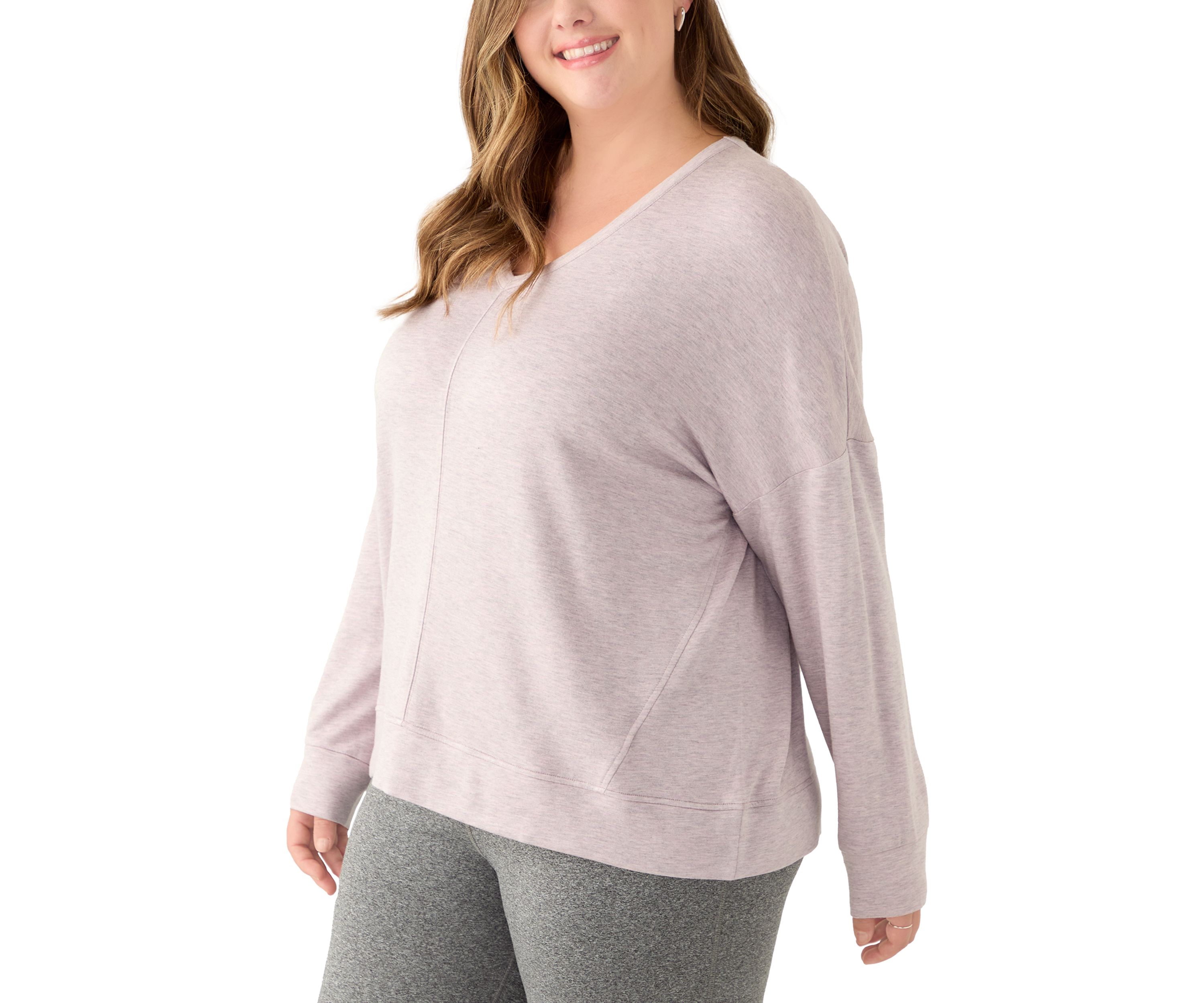 Plus Size Terry Knit Top