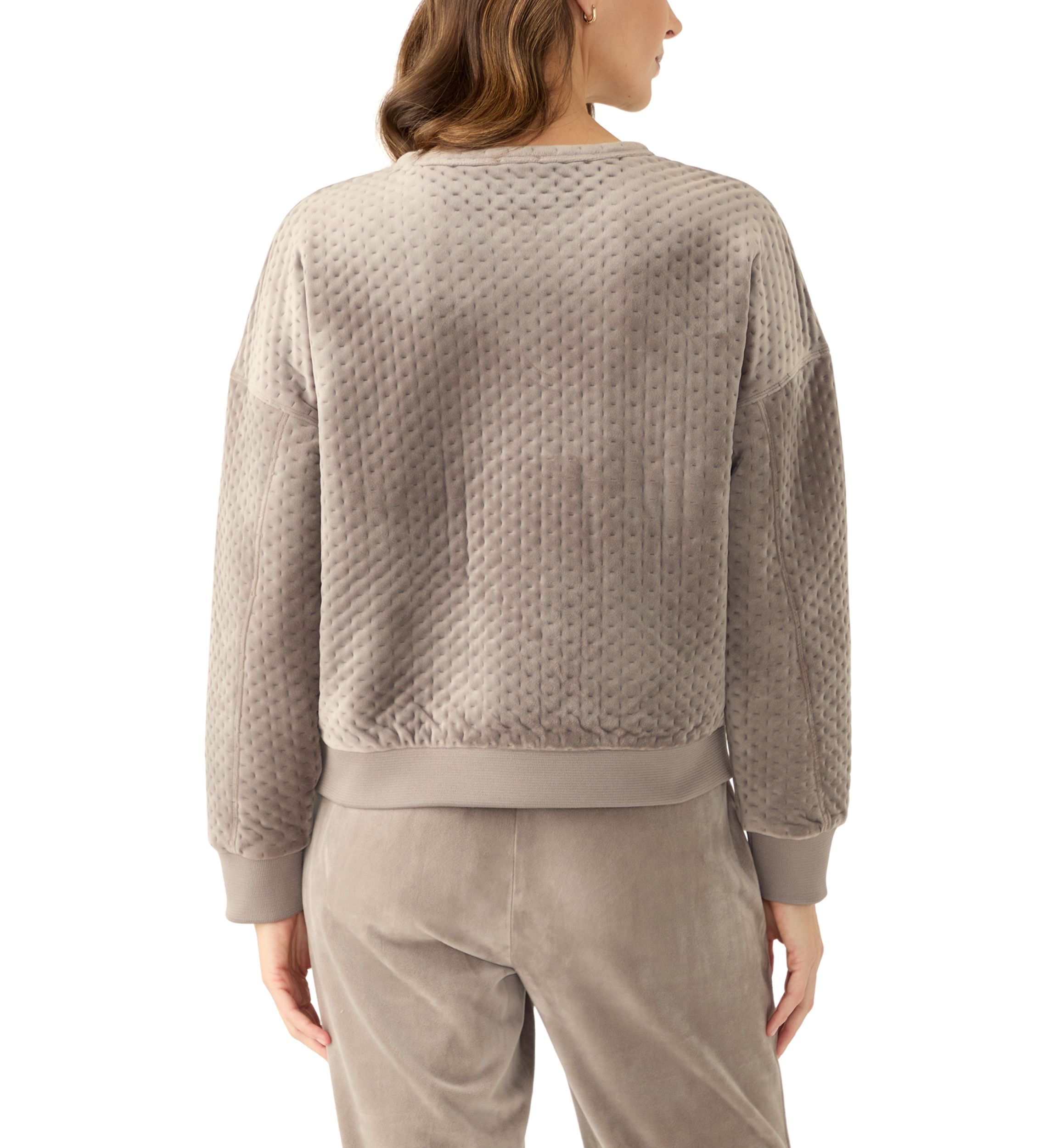 Womens Seam Sleeve Sweatshirt 