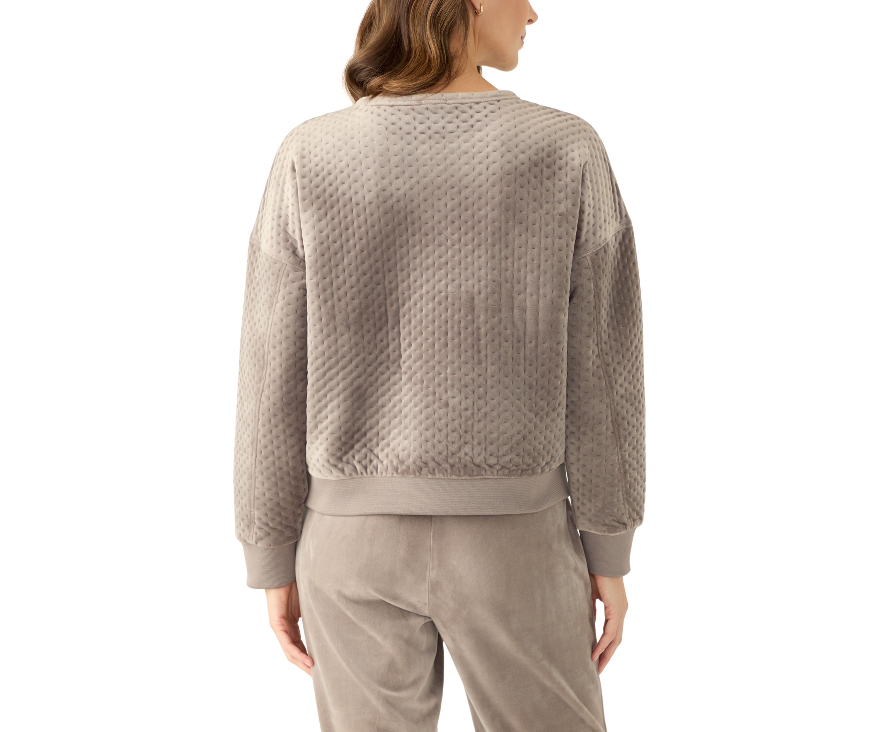 Womens Seam Sleeve Sweatshirt 