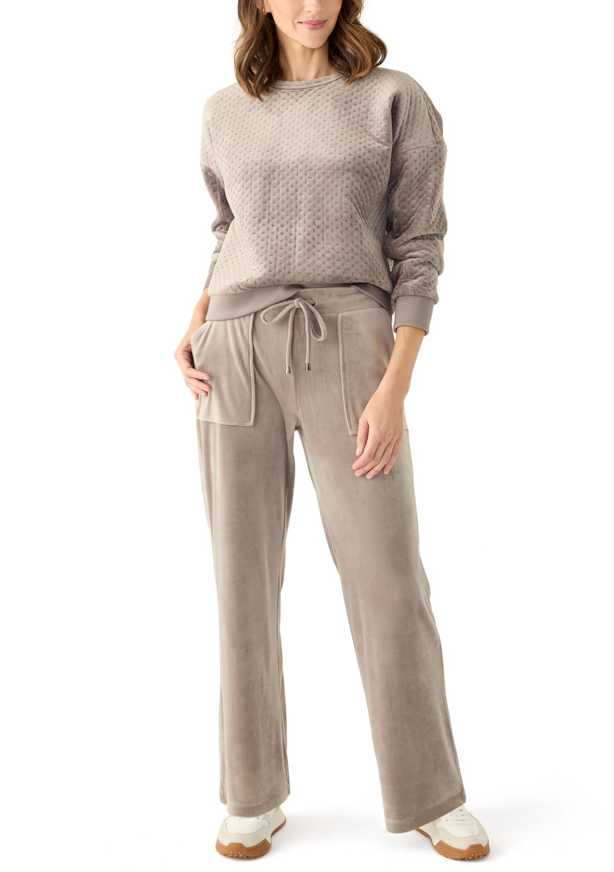 Womens Seam Sleeve Sweatshirt 