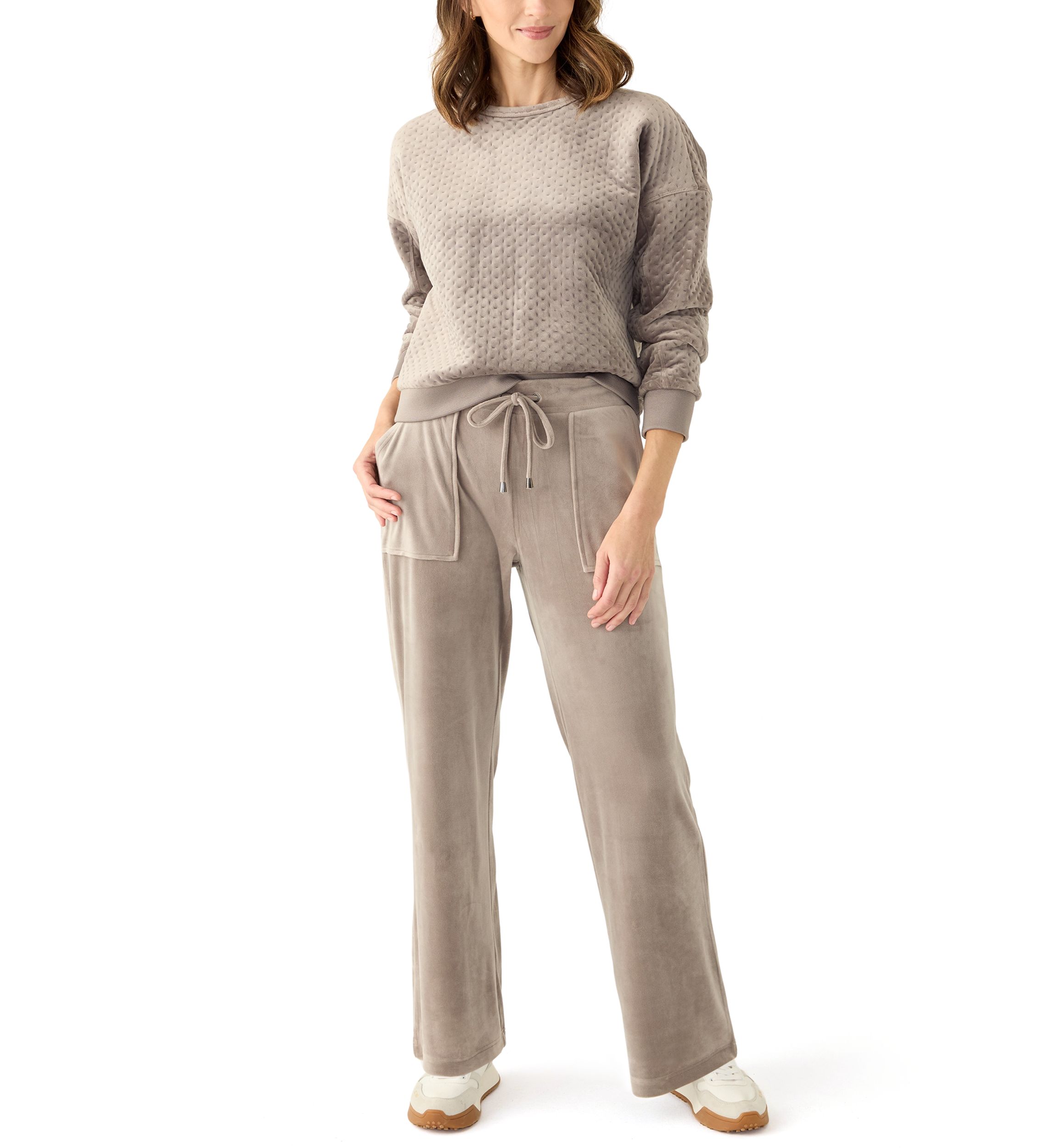 Womens Seam Sleeve Sweatshirt 