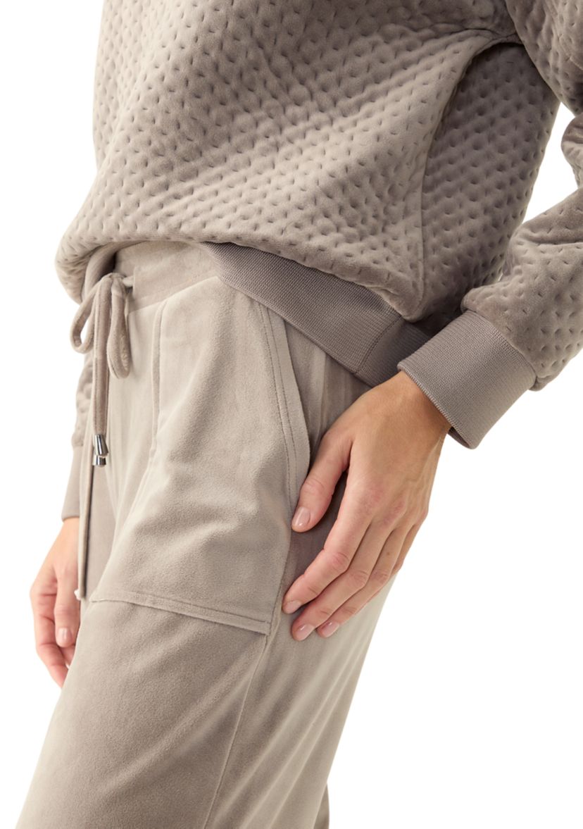 Womens Seam Sleeve Sweatshirt 