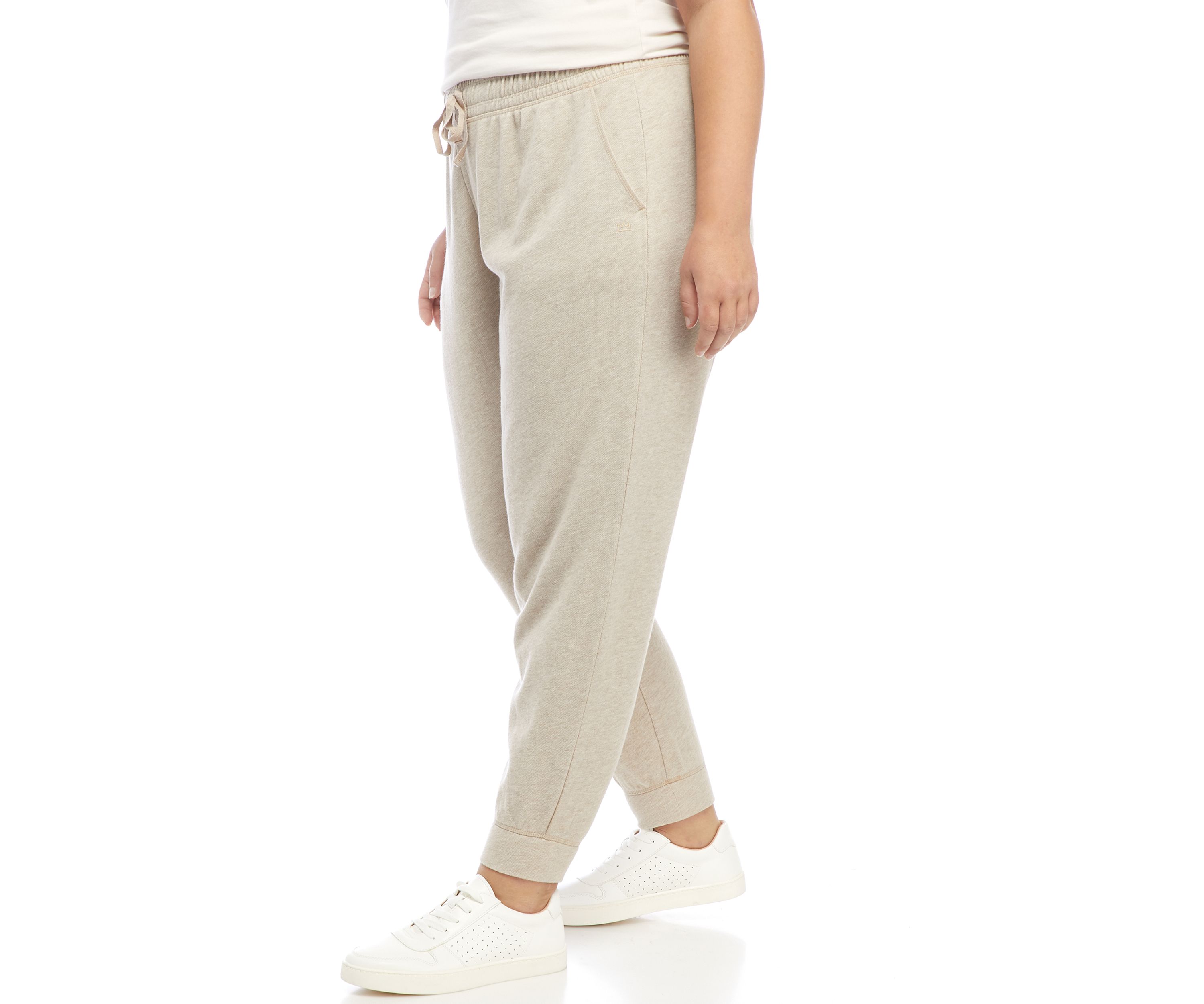 Plus Size Solid Joggers 