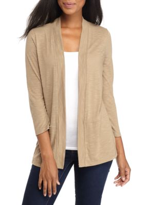 Kim Rogers Long Sleeve Hooded Drape Cardigan Belk