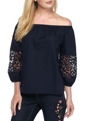 lace full sleeve top