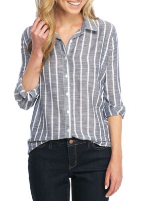 belk crown and ivy men's shirts