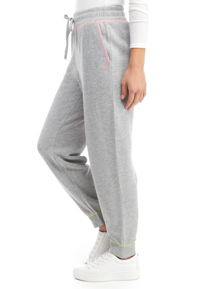 Womens Contrast Stitch Joggers