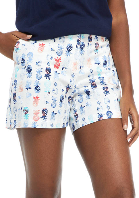 Crown & Ivy™ Womens 5 Inch Shorts