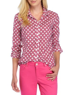 belk crown and ivy men's shirts