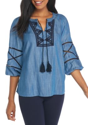 belk crown and ivy men's shirts