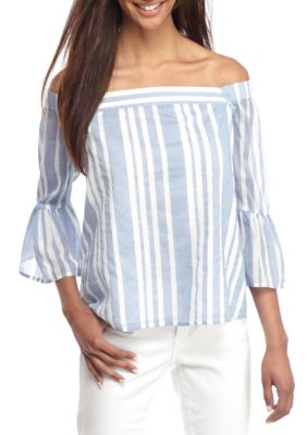 belk crown and ivy men's shirts