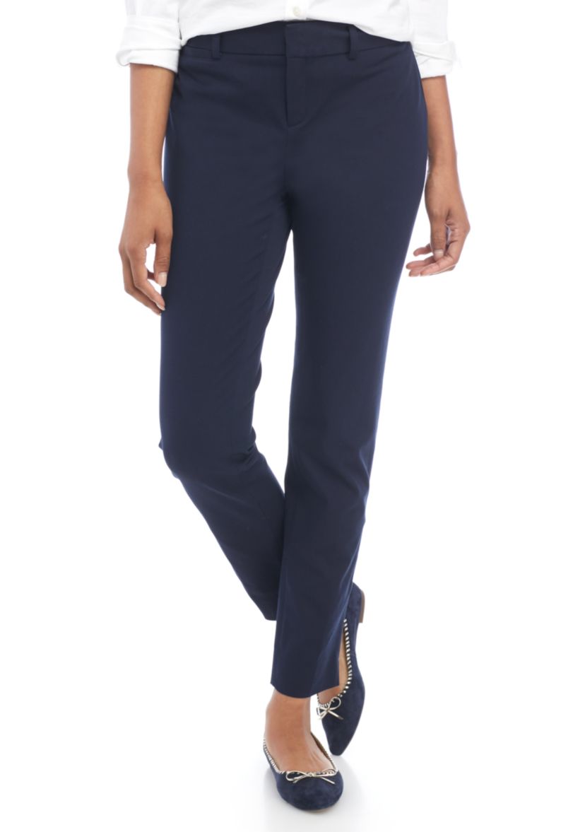 Cary Bi Stretch Fly Front Pants - Short