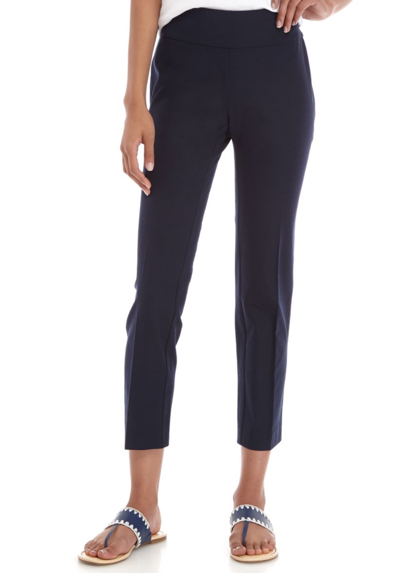 Ashley Bi Stretch Pull On Pants - Short
