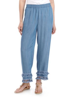 tassel pants