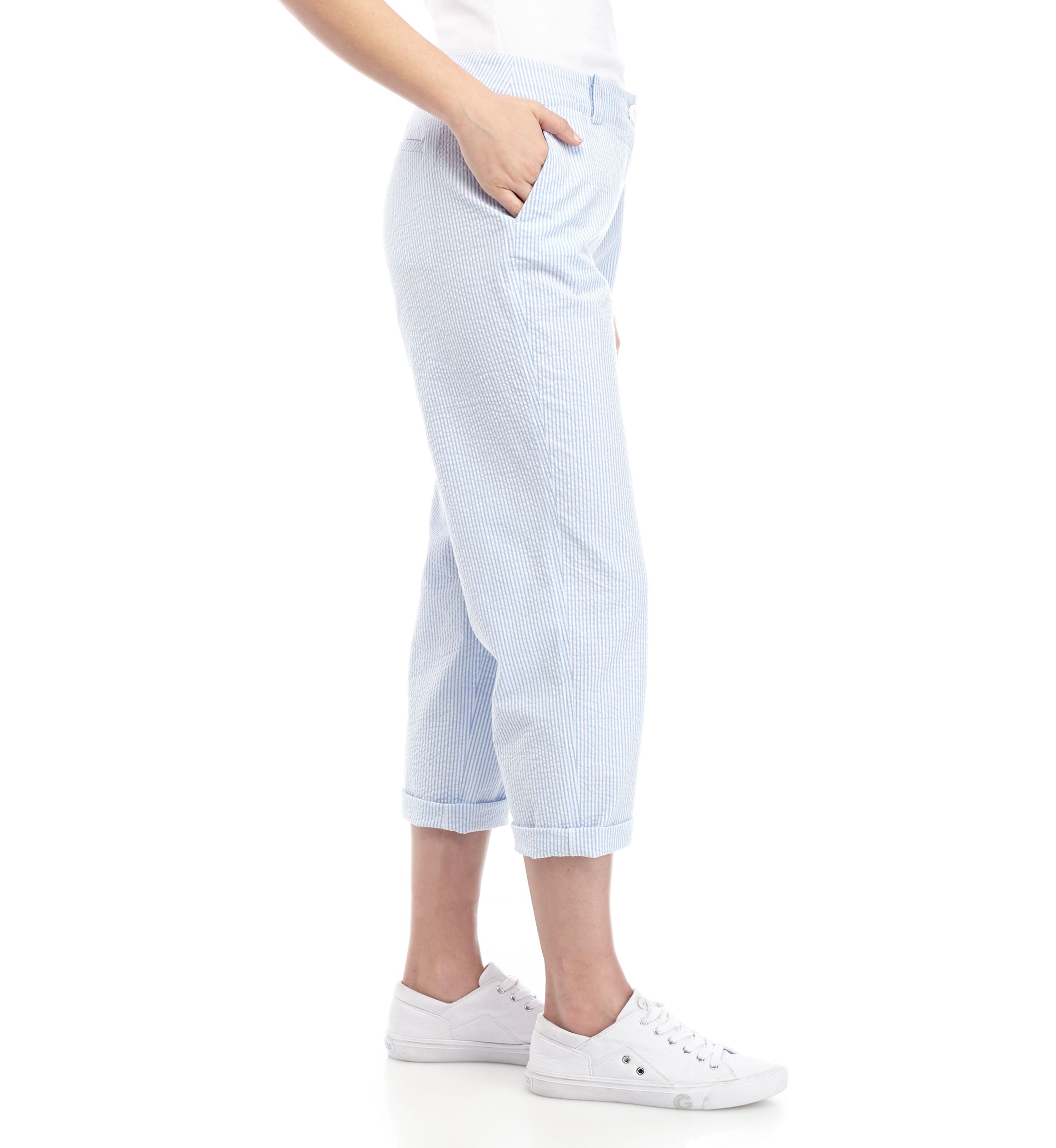 Charlotte Relaxed Roll Chino Pants