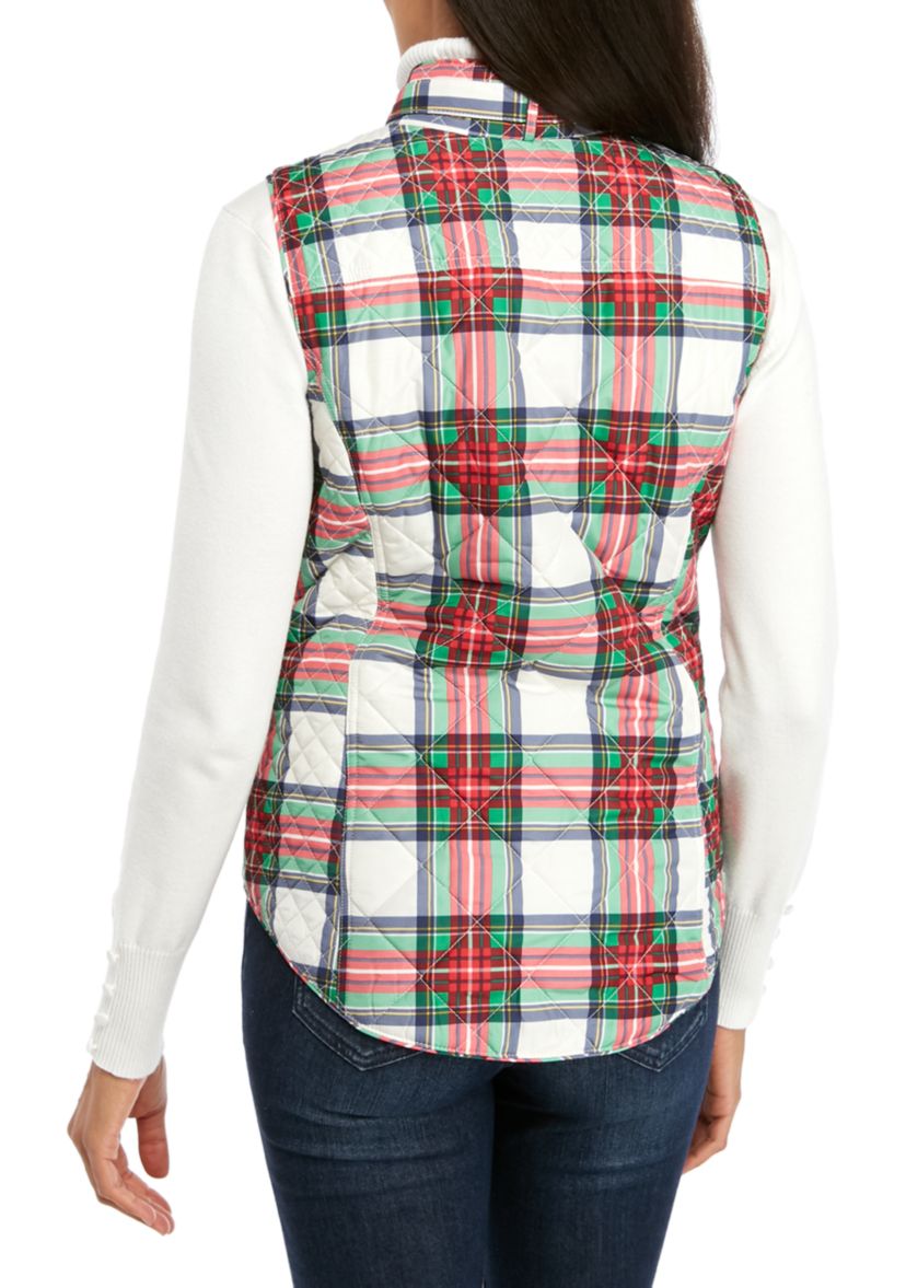 Womens Sleeveless Quilted Vest