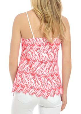 Women's Eyelet Tank Top