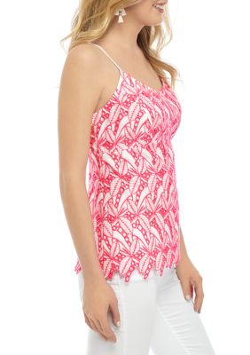 Women's Eyelet Tank Top