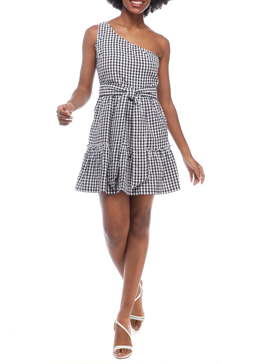 Petite One Shoulder Dress 