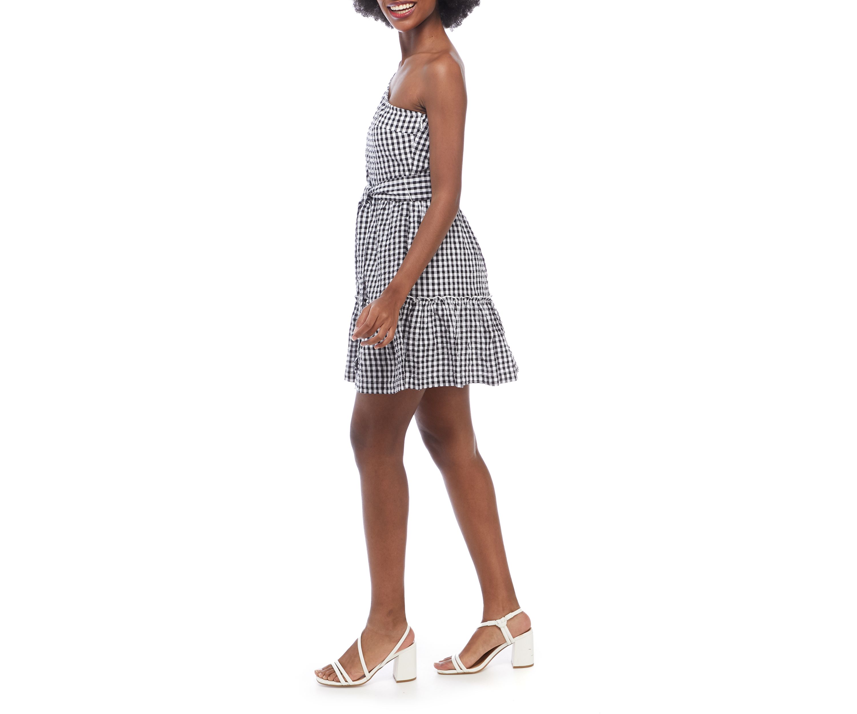 Petite One Shoulder Dress 