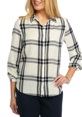belk crown and ivy men's shirts
