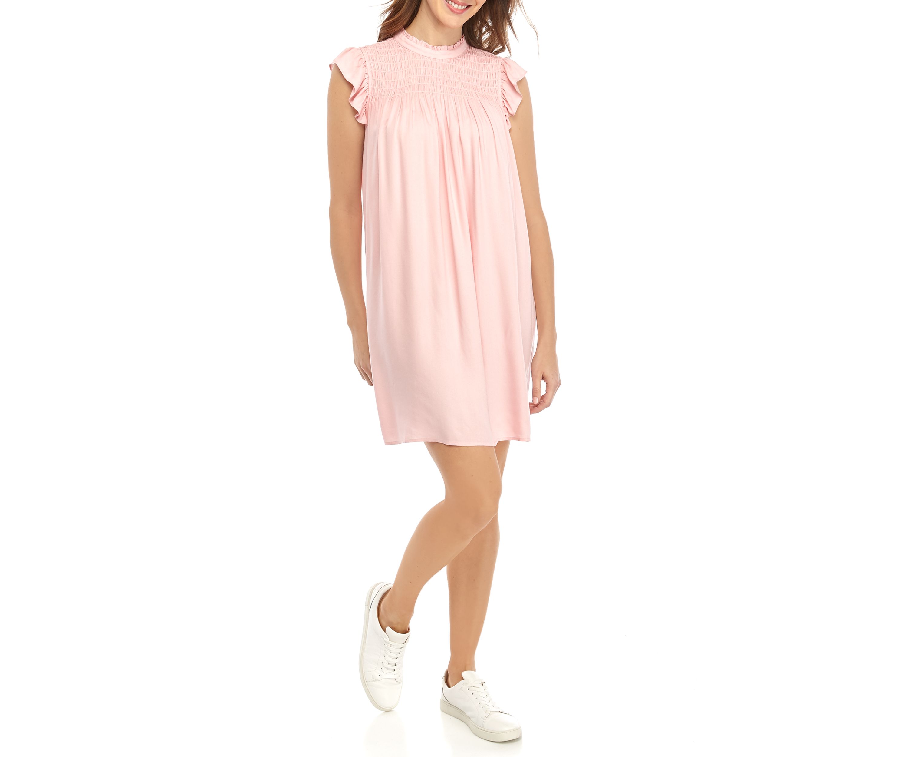 Petite Cap Sleeve Dress